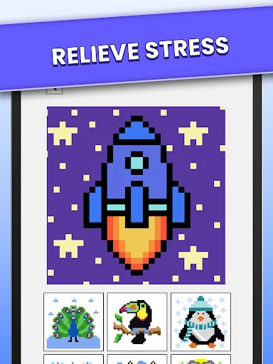 Pixel Art – Paint by Number ডাউনলোড করুন – সেরা পিক্সেল কালারিং গেম - Screenshot 8